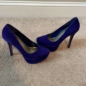 Blue Jessica Simpson high heels Never worn